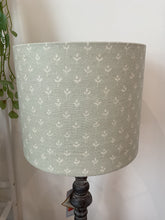 Load image into Gallery viewer, Lampshade - Sarah Hardaker - Coco Duck Egg linen 25cm drum
