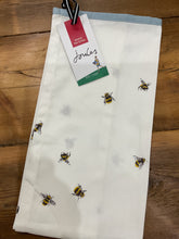 Load image into Gallery viewer, Tea Towel - Joules Single Buzzing Bees
