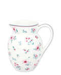 Ceramic Jug 0.5L - Sila White - Greengate