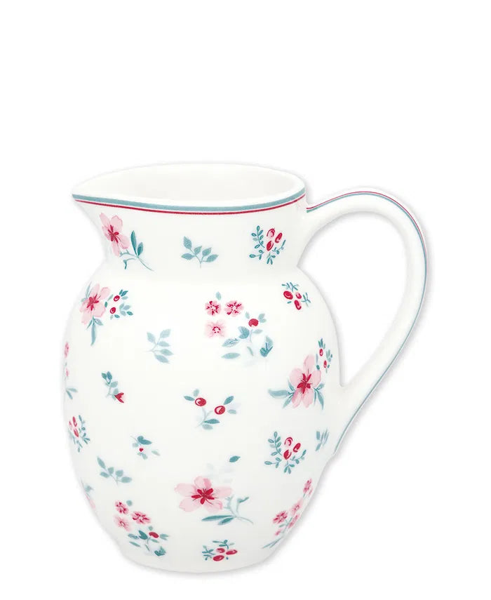 Ceramic Jug 0.5L - Sila White - Greengate