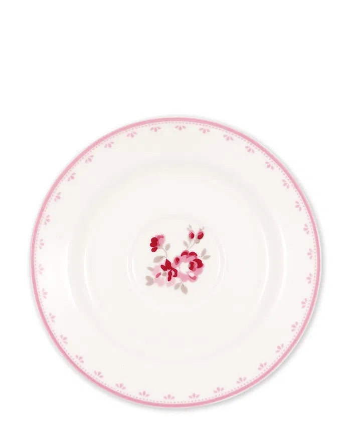 Cup and Saucer - Elsy White - Greengate