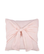 Cushion Cover - Bow Pale Pink - 40cm x 40cm