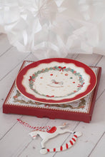 Load image into Gallery viewer, Isabelle Rose - 19.5cm Plate - Rocking Horse - Happy Holidays
