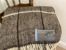 Load image into Gallery viewer, The Real Shetland Wool Throw 100% Wool Made in the UK
