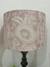 Load image into Gallery viewer, Lampshade - Peony &amp; Sage’s Sienna pink - 30cm drum
