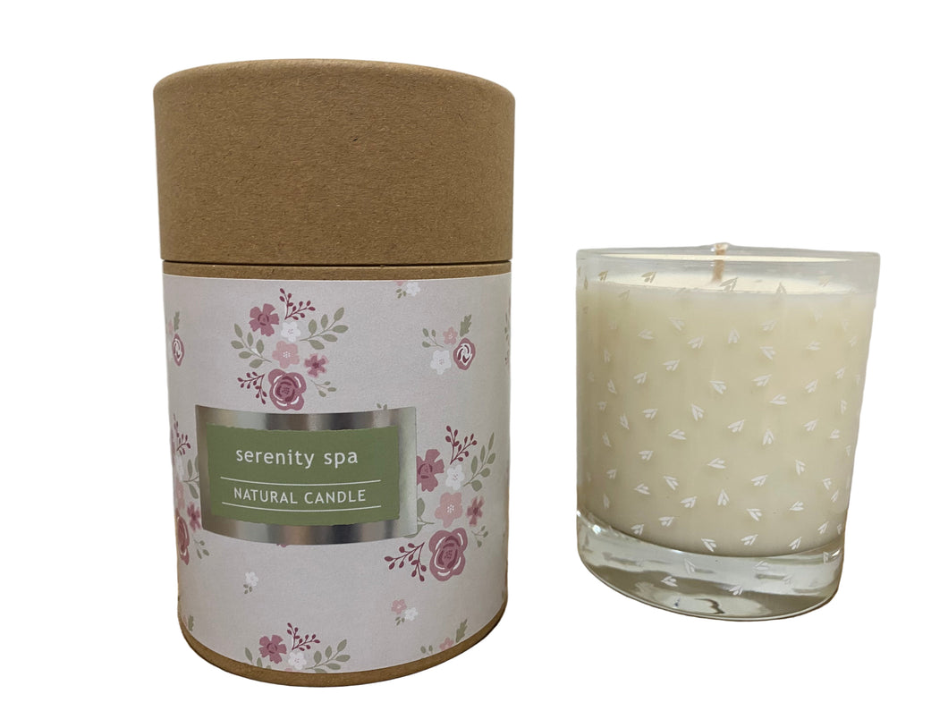 Handmade Natural Candle - Serenity Spa