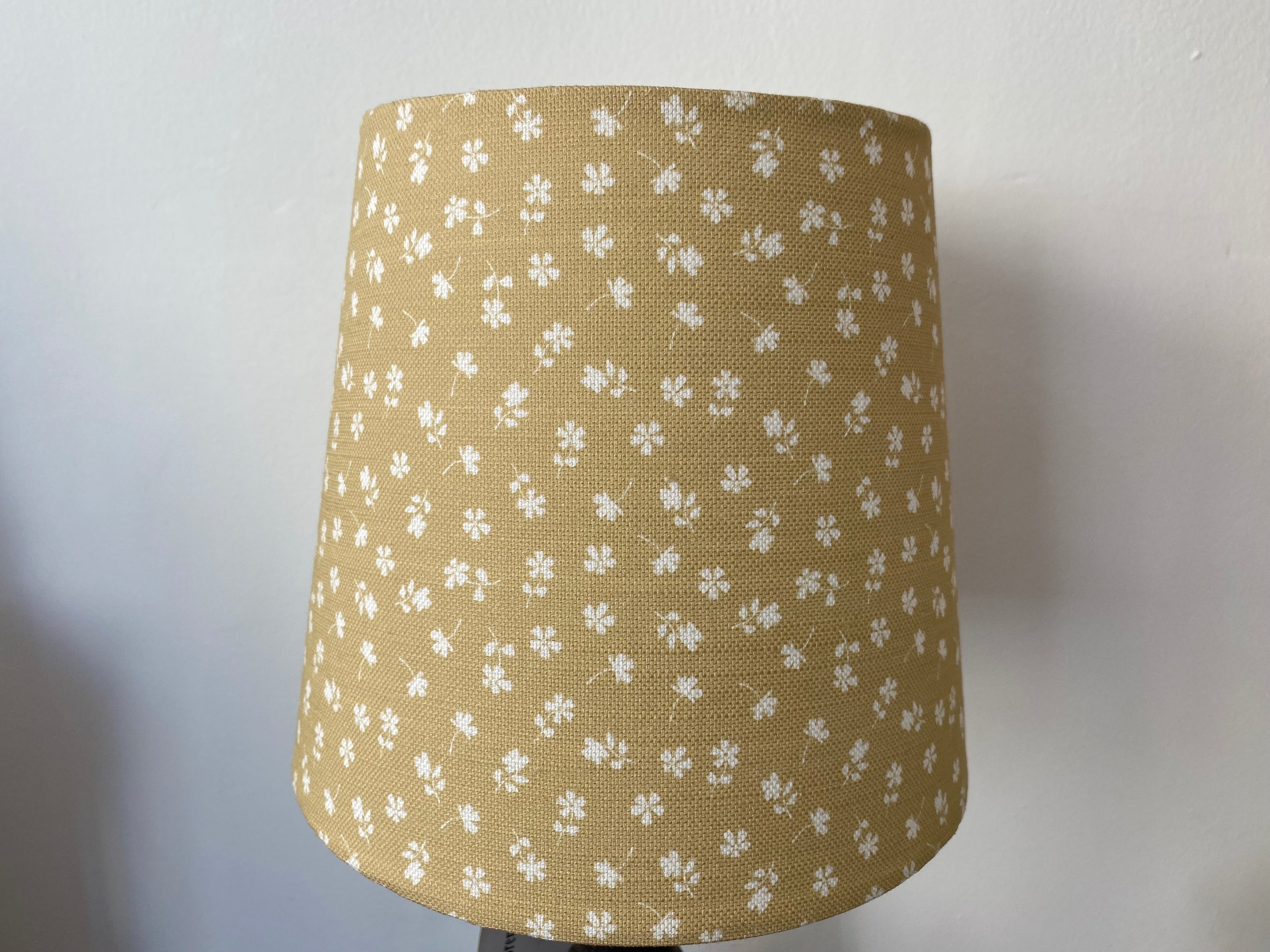 Empire Lampshade - Linen & Rose -  Ditsy Parsnip - 20cm Empire
