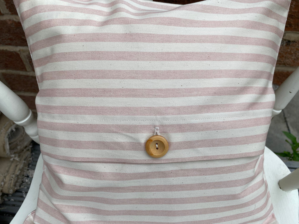 Cushion Cover - Linen & Rose Primrose Pink Ditsy - 36cm x 36cm