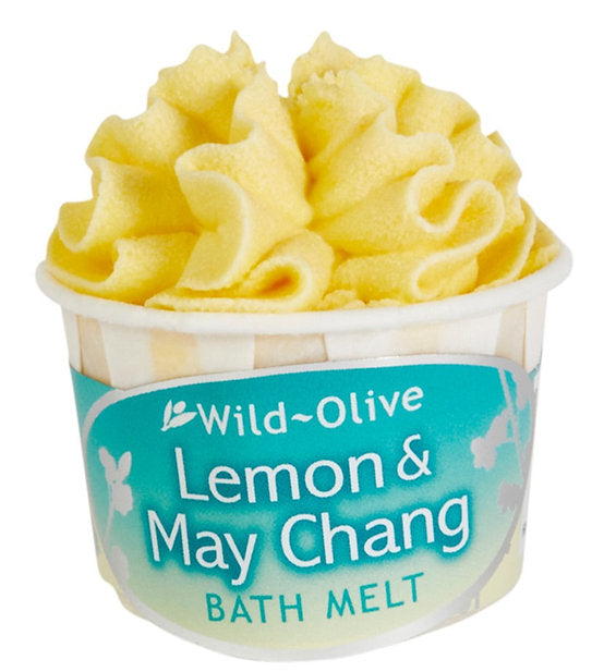 Bath Melt - Wild Olive - Lemon & Mayching