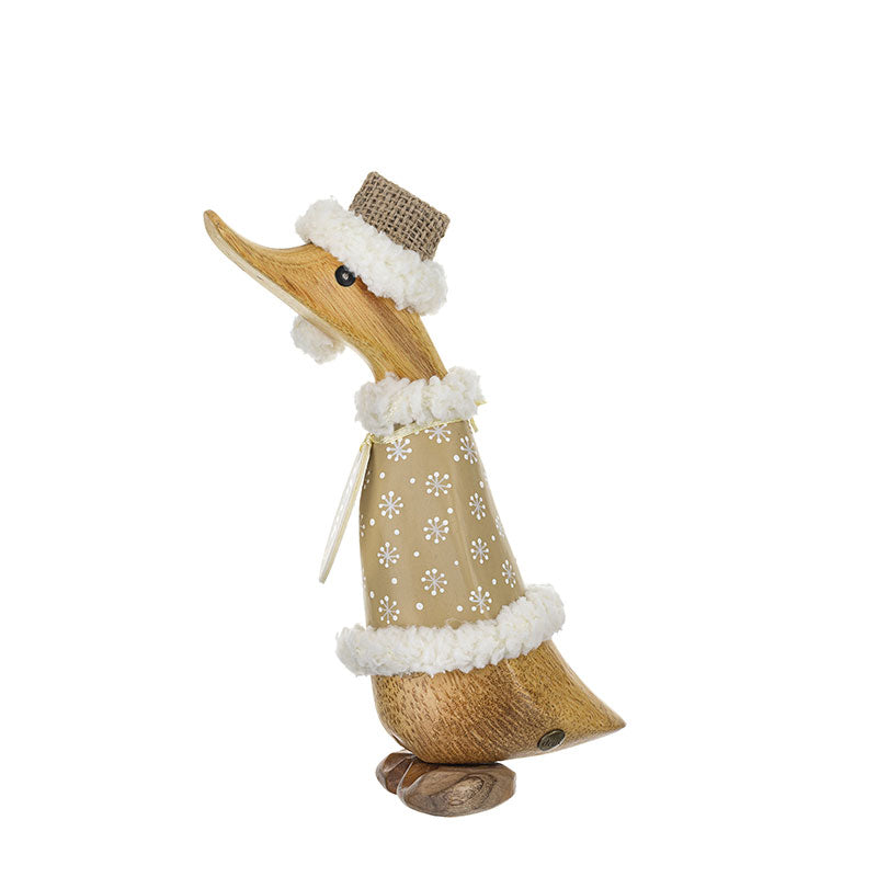 DCUK - Guilded Caramel Christmas - Hat and snowflake jumper
