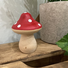 Load image into Gallery viewer, Decorative Toadstool - Wood
