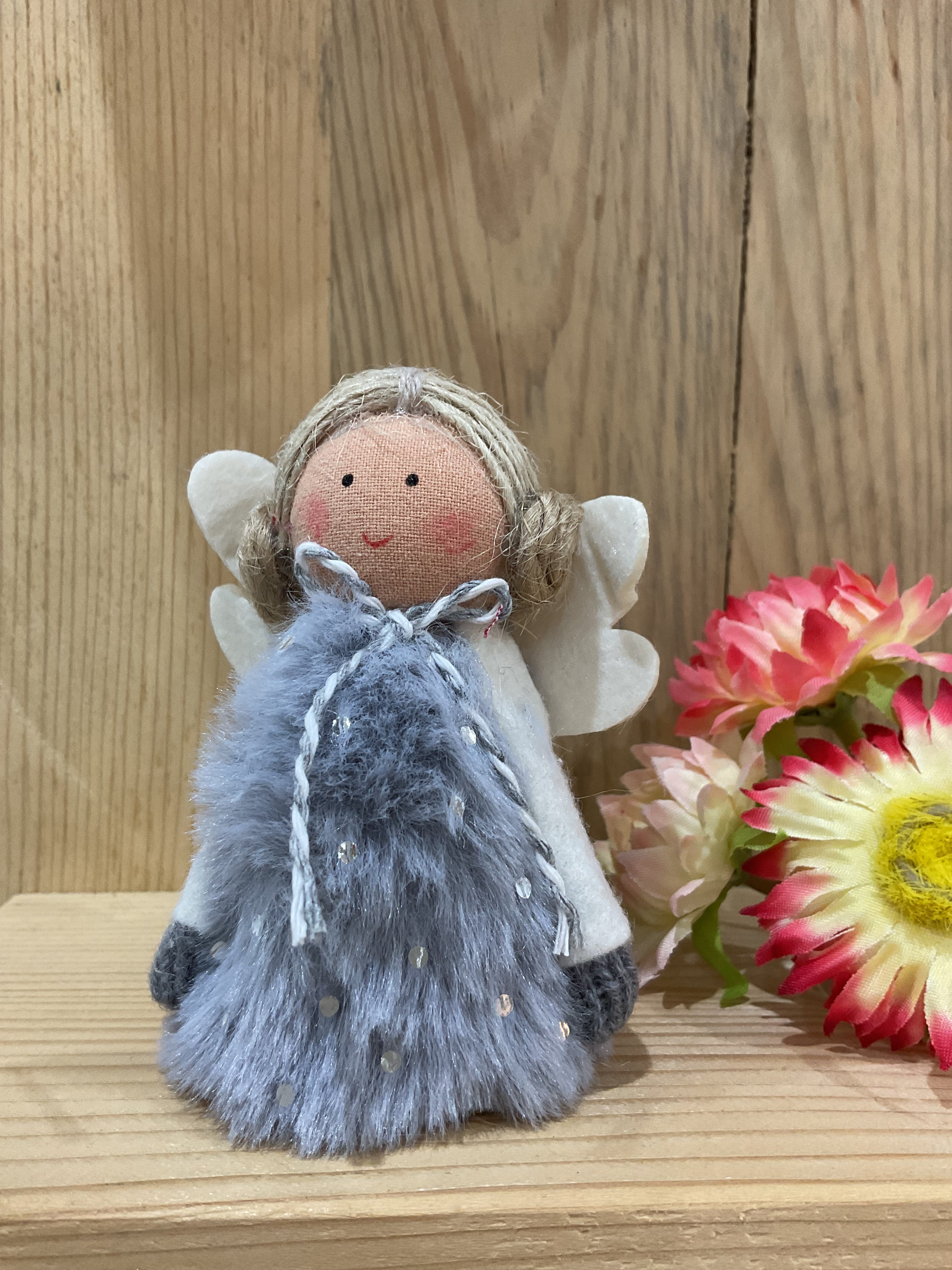 Mrs Anita Angel - grey dress