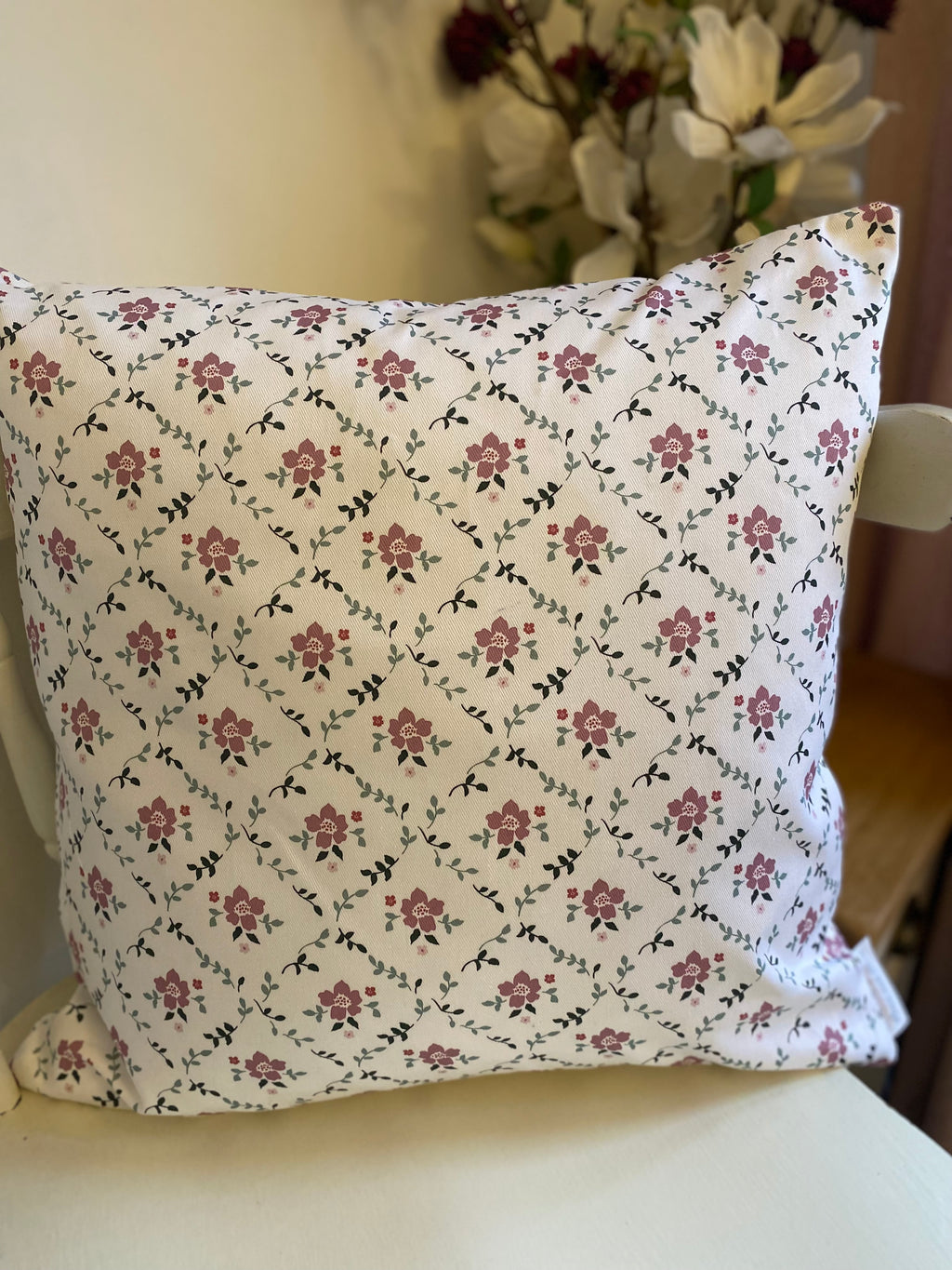 Cushion Cover - Linen and Rose - Emilia Multi - 45cm