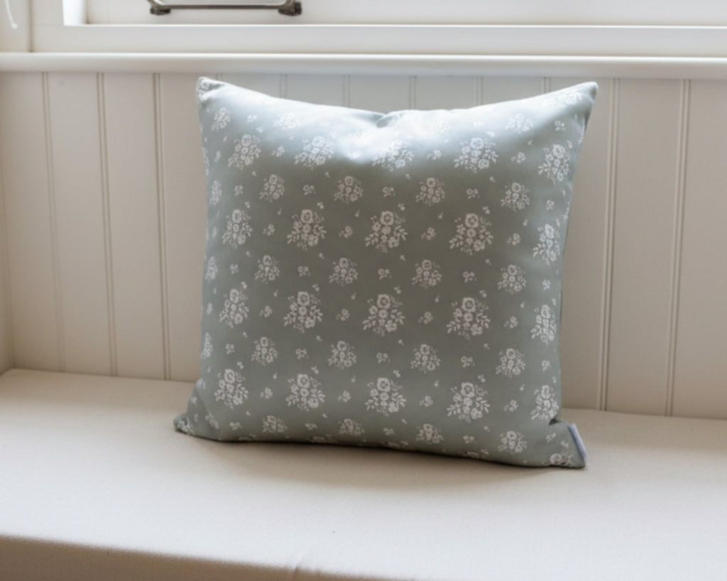 Cushion Cover - Linen and Rose - Damson Fog - 45cm