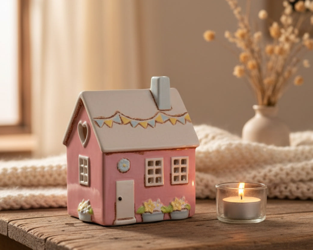 Isabelle Rose - Tea Light house - Pink