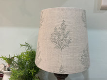 Load image into Gallery viewer, Empire Lampshade - Peony &amp; Sage Olivia - Faded green blue - 20cm
