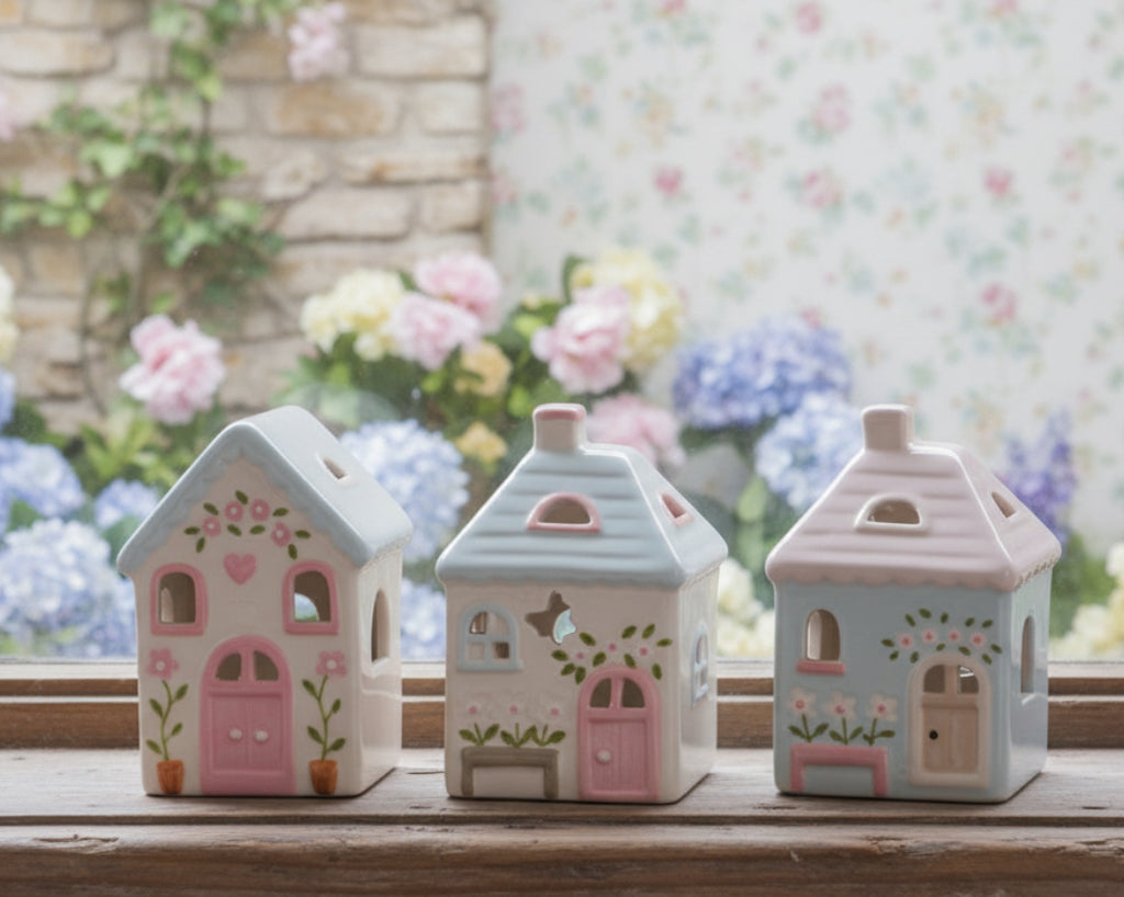Isabelle Rose - Set of 3 LED Houses