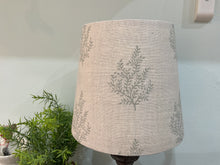 Load image into Gallery viewer, Empire Lampshade - Peony &amp; Sage Olivia - Faded green blue - 20cm
