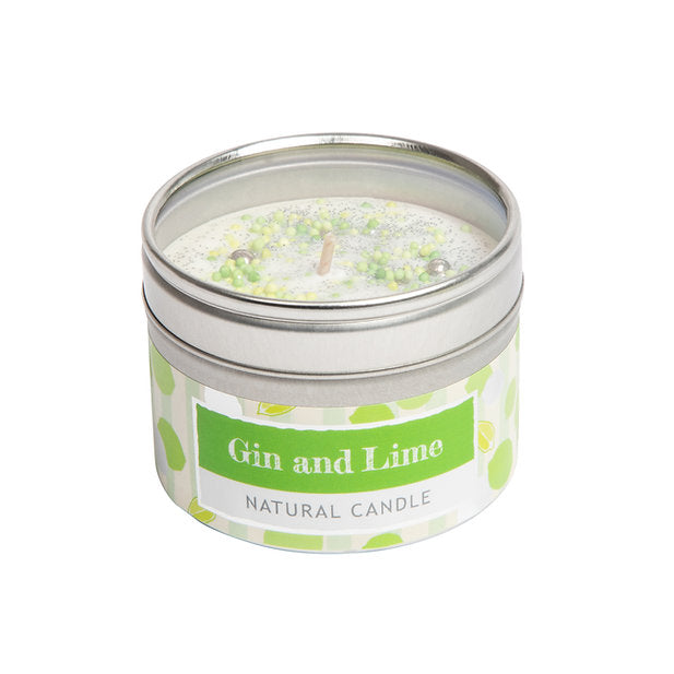 Sprinkle Tin Candle - Gin and Lime - Wild Olive