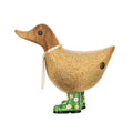 DCUK - Ducky Green floral wellies