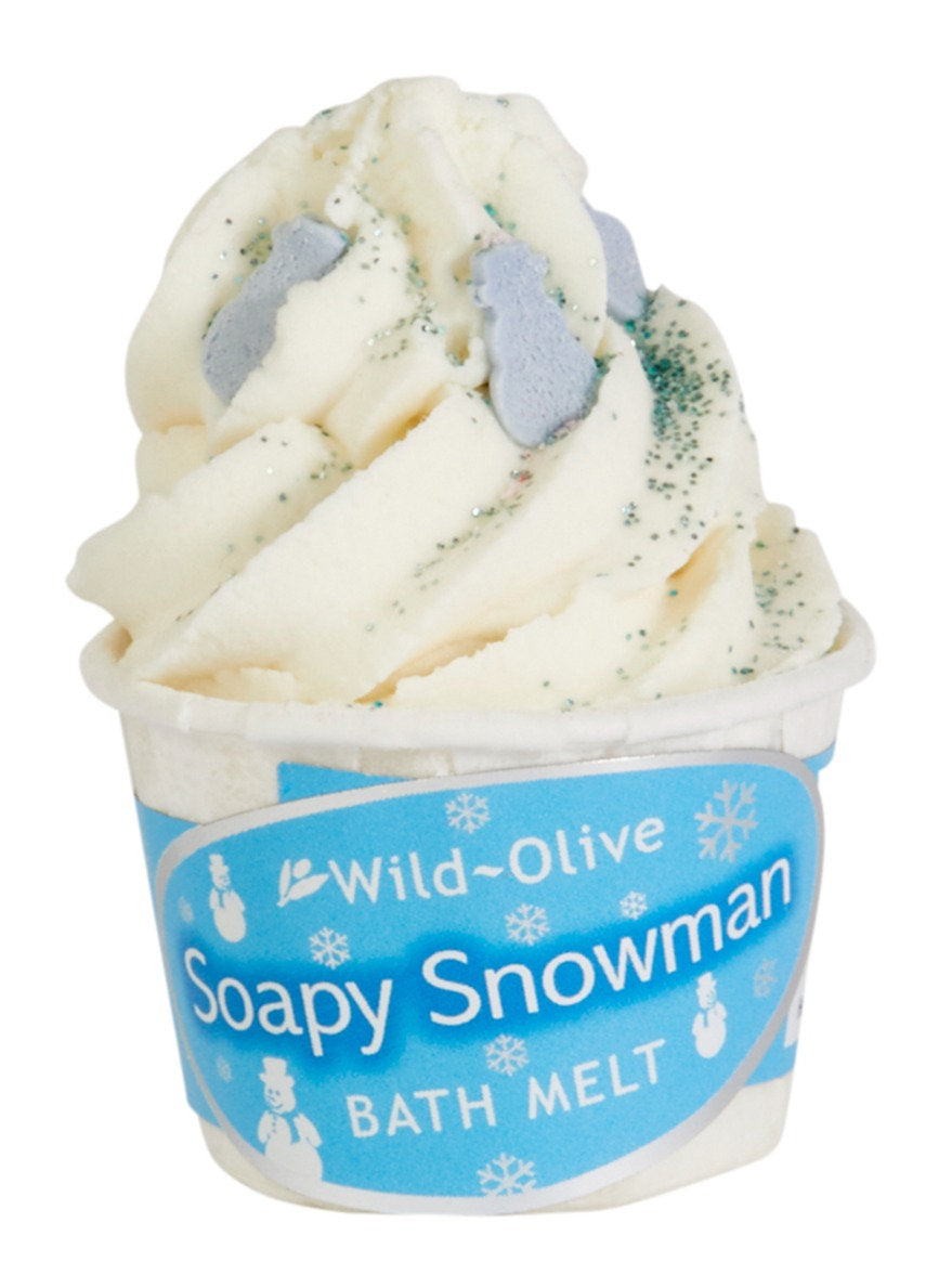 Bath Melt - Wild Olive - Soapy Snowman