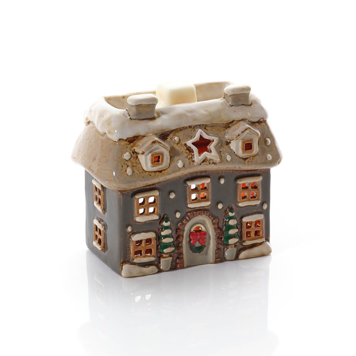 Festive Wax Burner - Grey