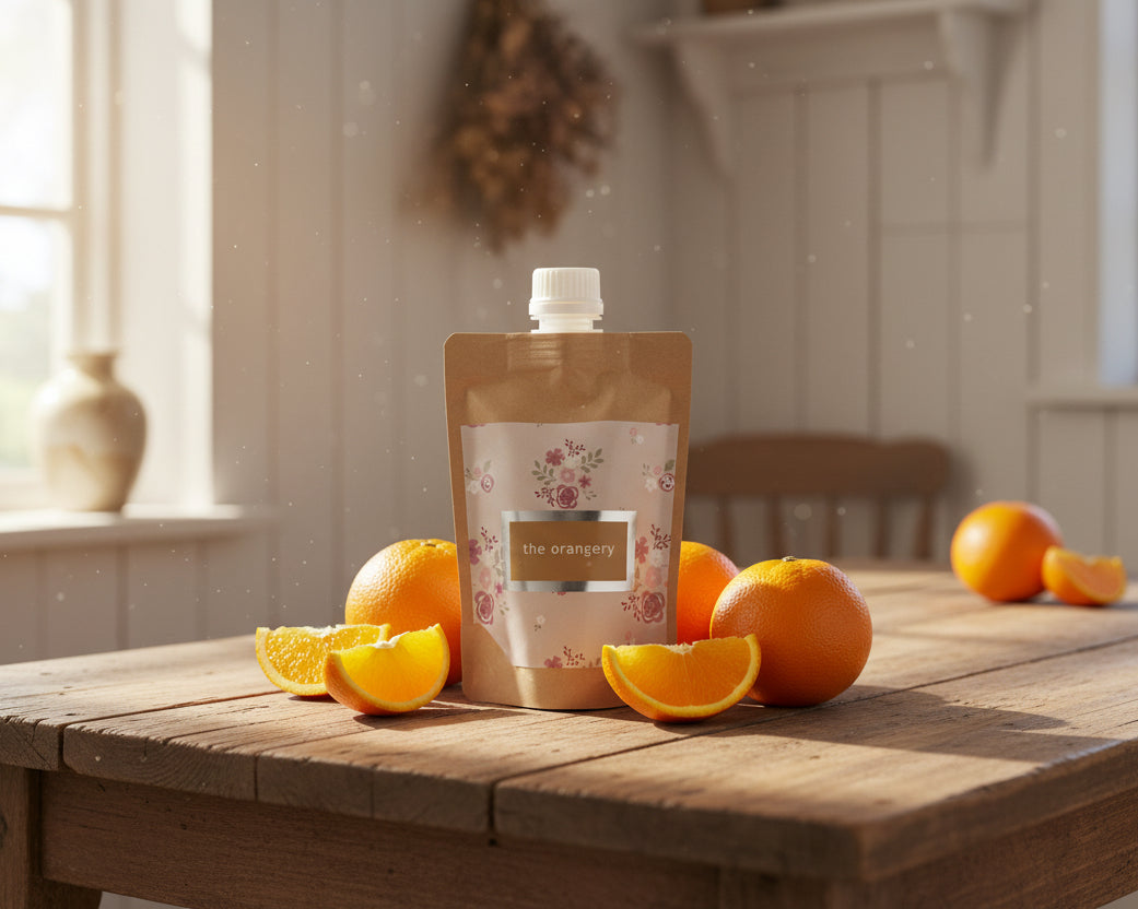 Reed diffuser refill pouch Oranger