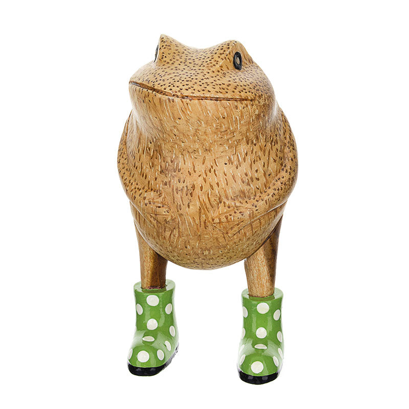 DCUK - Frog Spotty boots - Green