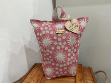 Load image into Gallery viewer, Doorstop - Peony and Sage Sundance linen Pomegranate
