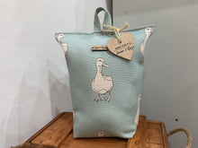 Load image into Gallery viewer, Doorstop - Milton and Manor Duck on blue
