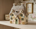 Cream Cottage Tea Light holder