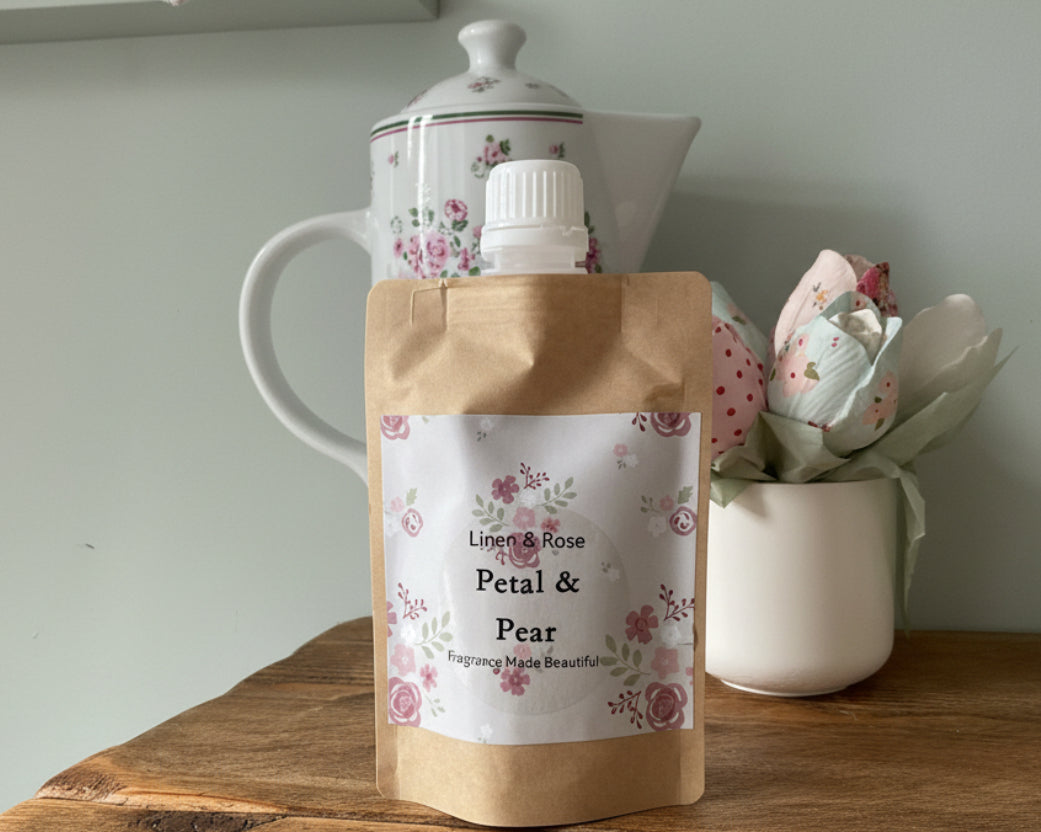 Handmade Diffuser Refill Pouch - Petal & Pear