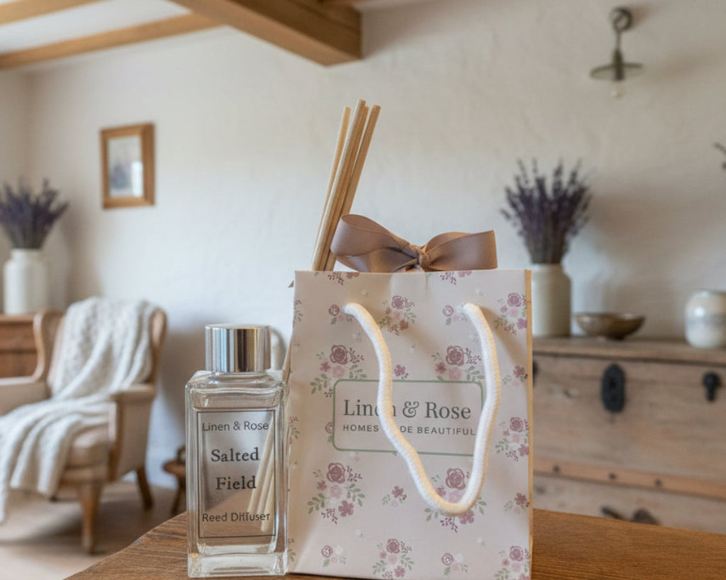 Handmade Reed Diffuser - Salted Fields