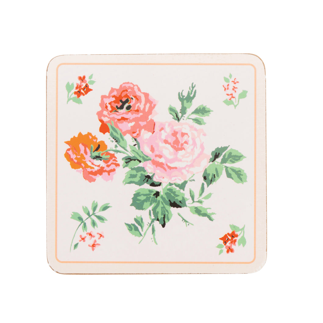 Cath Kidston - Coaster set of 4 - Archive Rose