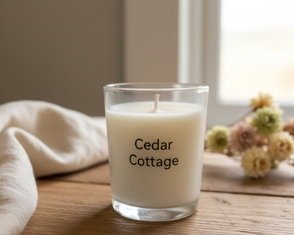 Votive Candle - Cedar Cottage