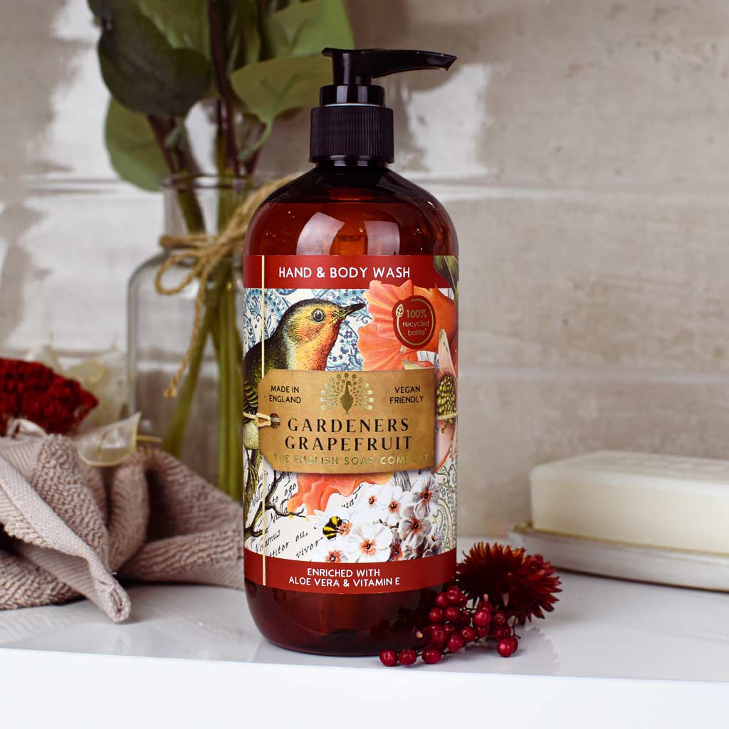 Hand and Body Wash - English Soap Company - Gardeners Grapefruit