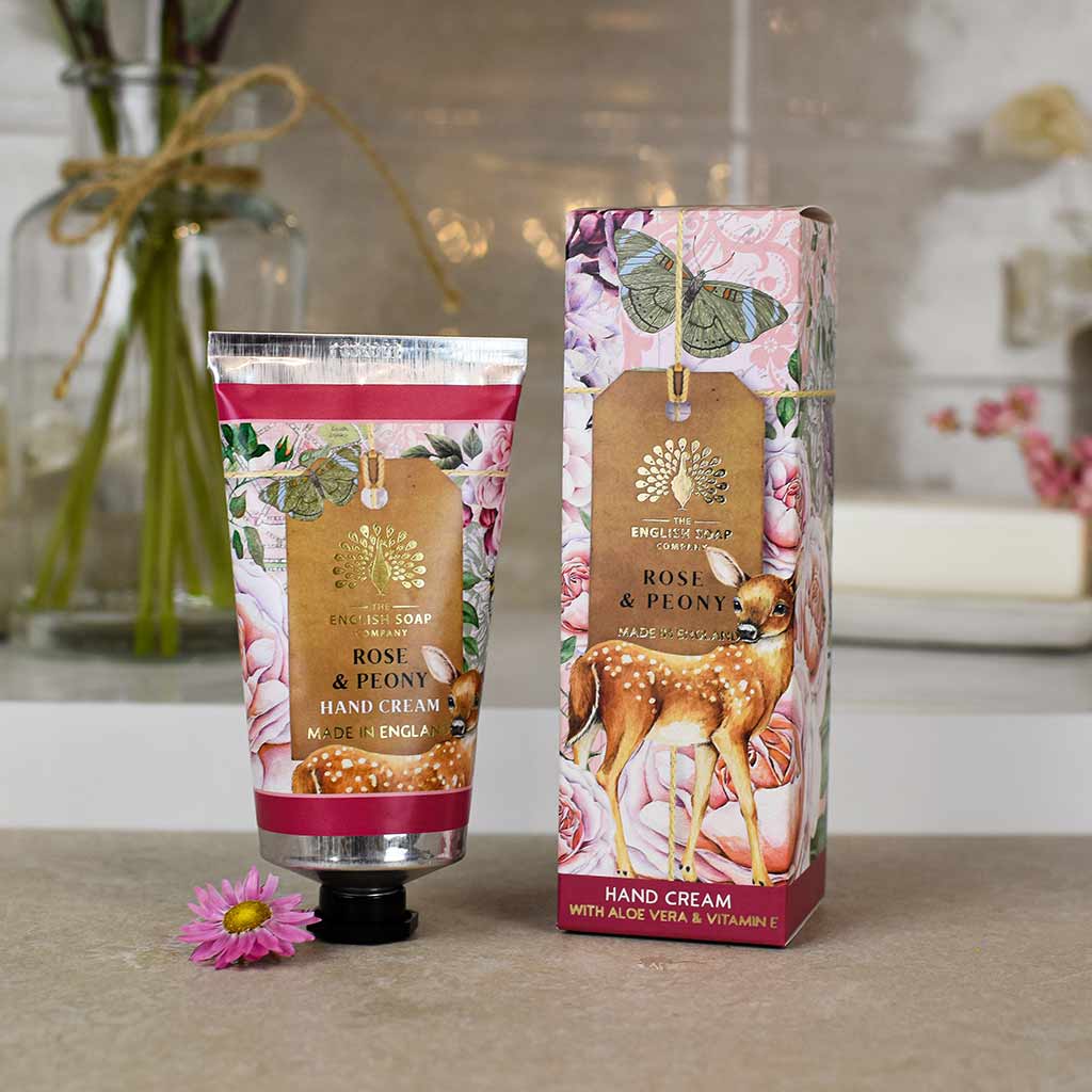 Hand Cream - English Soap Company - Rose & Peony