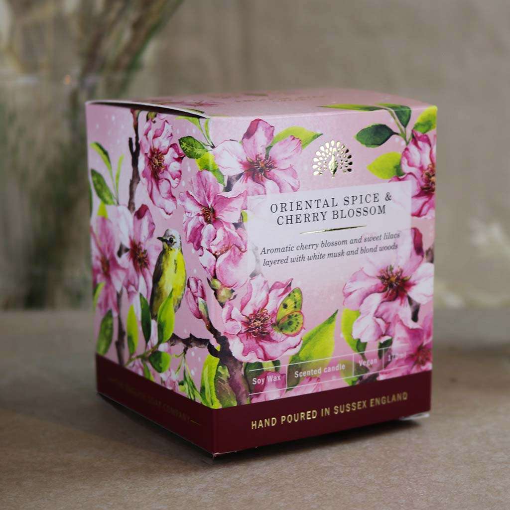 Candle - English Soap Company - Oriental Spice & Cherry Blossom