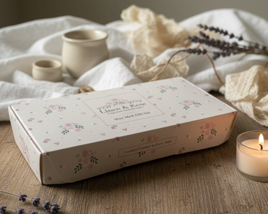 Wax Melt Gift Box 8 melts - Herb Cottage