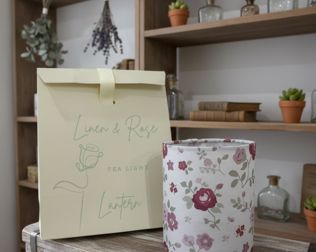 Lantern - Linen & Rose - Beatrice - Free Gift Box