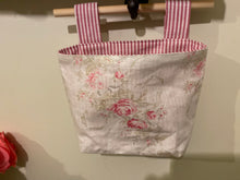 Load image into Gallery viewer, Hanging Fabric Basket - Peony and Sage Isadora one off
