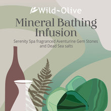 Load image into Gallery viewer, Mineral Bath infusions - Wild Olive - many fragrances
