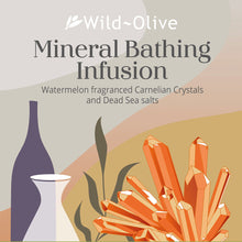 Load image into Gallery viewer, Mineral Bath infusions - Wild Olive - many fragrances
