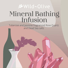 Load image into Gallery viewer, Mineral Bath infusions - Wild Olive - many fragrances
