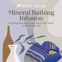 Load image into Gallery viewer, Mineral Bath infusions - Wild Olive - many fragrances
