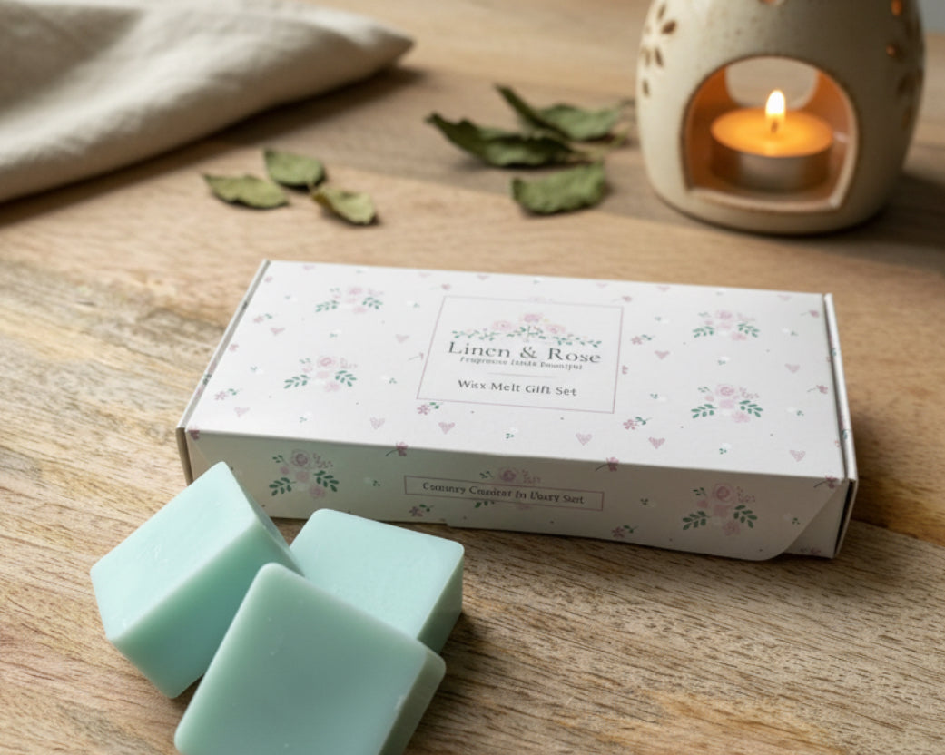 Wax Melt Gift Box 8 melts - Petal and Pear