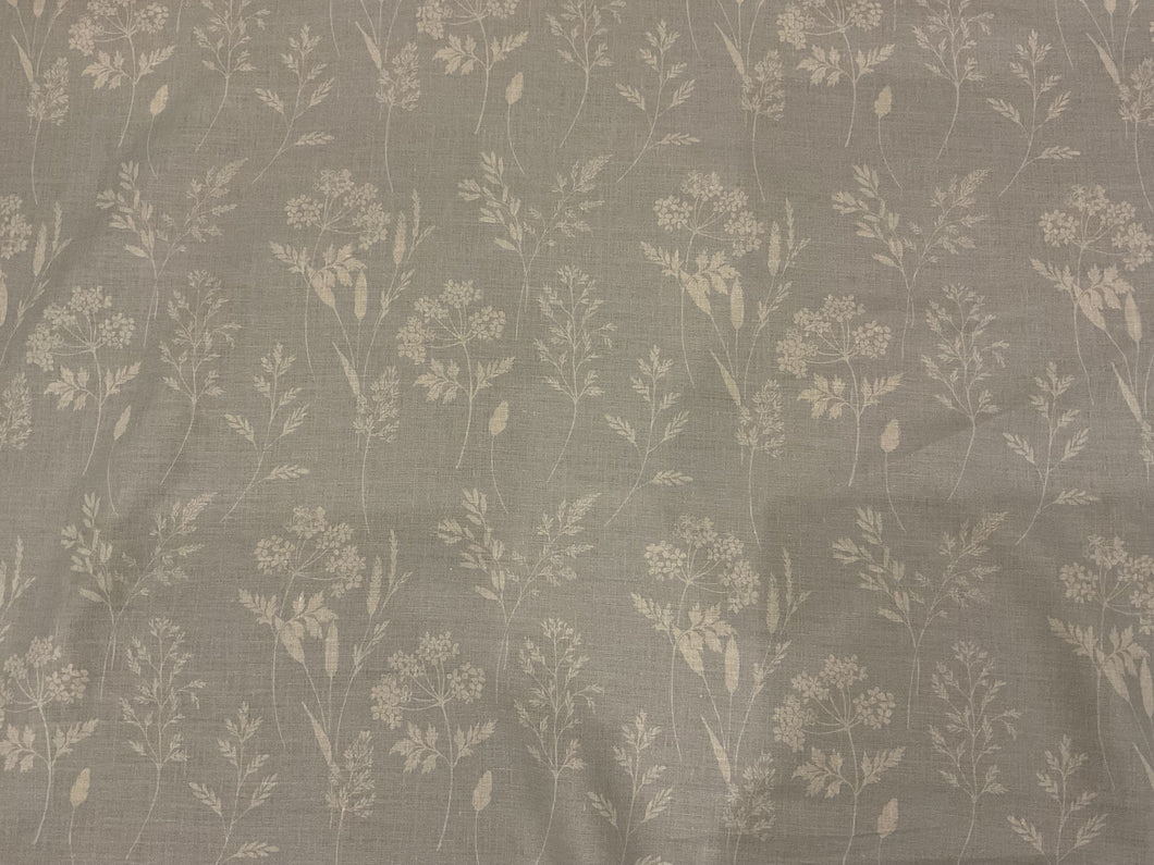 Fabric Remnant - Peony & Sage Large Summer Meadow Seamist