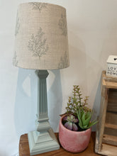 Load image into Gallery viewer, Lamp base - Nancy Blue Grey Table Lamp base - 40cm high
