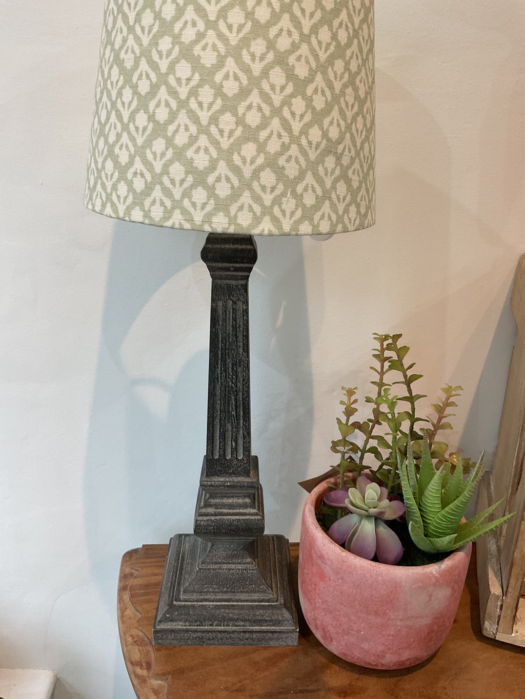 Lamp base - Nancy Dark Grey Table Lamp base - 40cm high