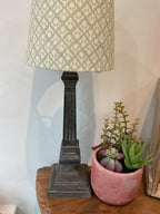 Lamp base - Nancy Dark Grey Table Lamp base - 40cm high